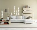 Seamless Wall Pattern DIY Decal Vinyl Modern Decals